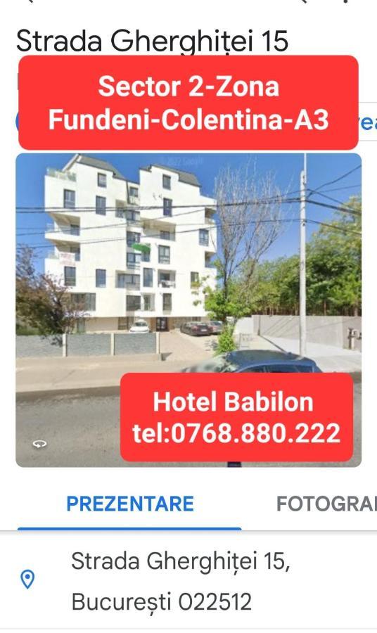 Hotel Babilon 부쿠레슈티 외부 사진